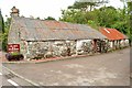 Old buildings, off Main Street, Glencoe