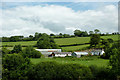 SN5956 : Pant-y-rhew  farm at Llwyn-y-Groes, Ceredigion by Roger  D Kidd