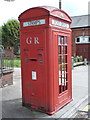 Whitley Bay: very rare K4 telephone box