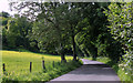 ST9439 : 2011 : Minor road leaving Boyton by Maurice Pullin