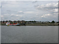 The Yara Gas 1 at Harrisons Wharf, Purfleet