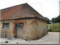 A corbelled corner at Pierrepont Farm