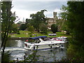 Boat by Oakley Court Hotel