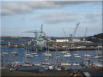 SW8132 : Falmouth Docks by Rod Allday