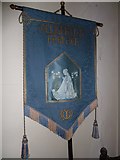 SU6345 : St Martin, Ellisfield: banner by Basher Eyre