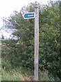 TM2461 : Byway Sign in Mill Lane by Geographer