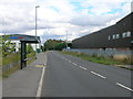 Minor road towards the A614