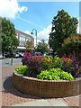 Looking from Memorial Gardens towards Queensway