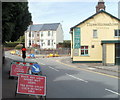 Temporary traffic lights, Pillmawr Road, Newport