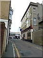 Looking along Star Street towards the High Street