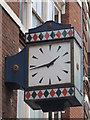 Clock, Carthusian Street, EC1