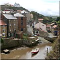 NZ7818 : Wesley Square, Staithes by Dave Hitchborne