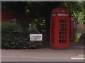 Phone box on corner of Lissenden Gardens