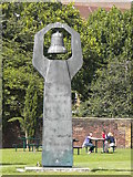 TQ3179 : Bell, Imperial War Museum Gardens, Lambeth Road SE1 by Robin Sones