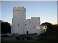 SN0006 : Benton Castle at sunset by David Purchase