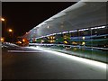 Interchange Footbridge at night