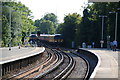 Trains passing at Epsom