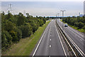 The A557 from Wilmere Road Bridge