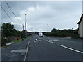 Chester Road approaching the swing bridge