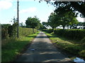 Moor Lane towards Moor Farm