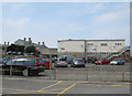 Visitor car park for HMP Portland YOI