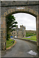 Amhuinnsuidhe Castle through the arch