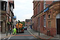 Drain cleaning in Severn Street, Newtown