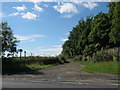 Bridleway alongside the eastern boundary of Windlestone Hall