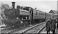 Rail Tour at Highworth with a GW Dock Tank