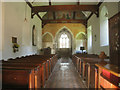 SU5547 : Inside St Nicholas - Steventon by Mr Ignavy