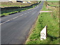 Milepost near Wilsill