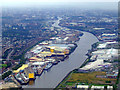 The Upper Clyde from the air