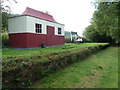 Mock up of Llanerchayron Station near Llanerchaeron