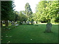 All Saints, Crondall: a verdant churchyard