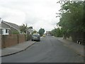 Moorside Crescent - viewed from Moorside Drive