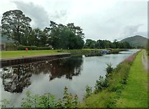 NN1176 : Crossing the Caledonian Canal by Mary and Angus Hogg