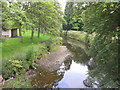 Pendle Water at the B6249 Carr Road, Nelson