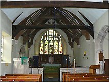 SU0370 : East inside the Church of St James, Cherhill by Brian Robert Marshall
