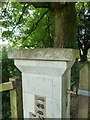 Shalden- inscription on the churchyard gate