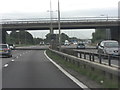 M4 overbridge carries Huntercombe Spur interchange