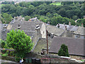 Golcar - rooftops on Carr Top Lane