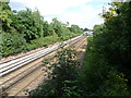 Railway tracks near Bickley