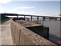 TQ4980 : Thames Path towards the Belvedere Incinerator Jetty by David Anstiss
