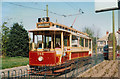 Manchester tram 765 at Heaton Park Tramway, Manchester