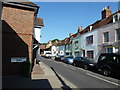 Looking from Shakespeare Mews into East Street