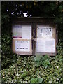 Monk Soham Village Notice Board