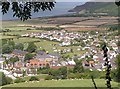 Porlock from Halsecombe hill