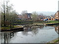 Small inlet on disused canal, Five Locks, Cwmbran