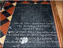 TG2412 : St Mary & St Margaret, Sprowston, Norwich - Ledger slab by John Salmon