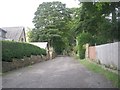 Old Langley Lane - viewed from Fairfield Drive